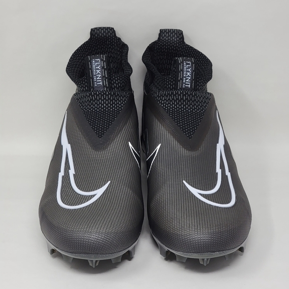 Nike Alpha Menace Elite 3 Black White Football Cleats CT6648-010 Men's Size 11 - Picture 6 of 10